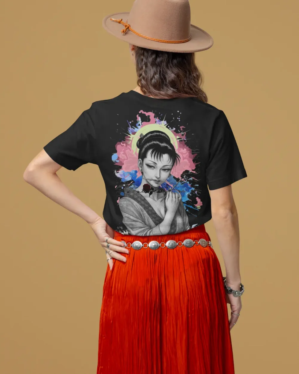 Thorned Grace Oversized Tee