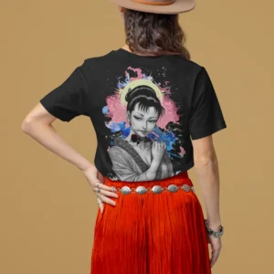 Thorned Grace Oversized Tee