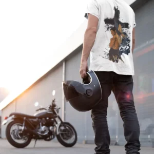 Cross of Silence Oversized Tee