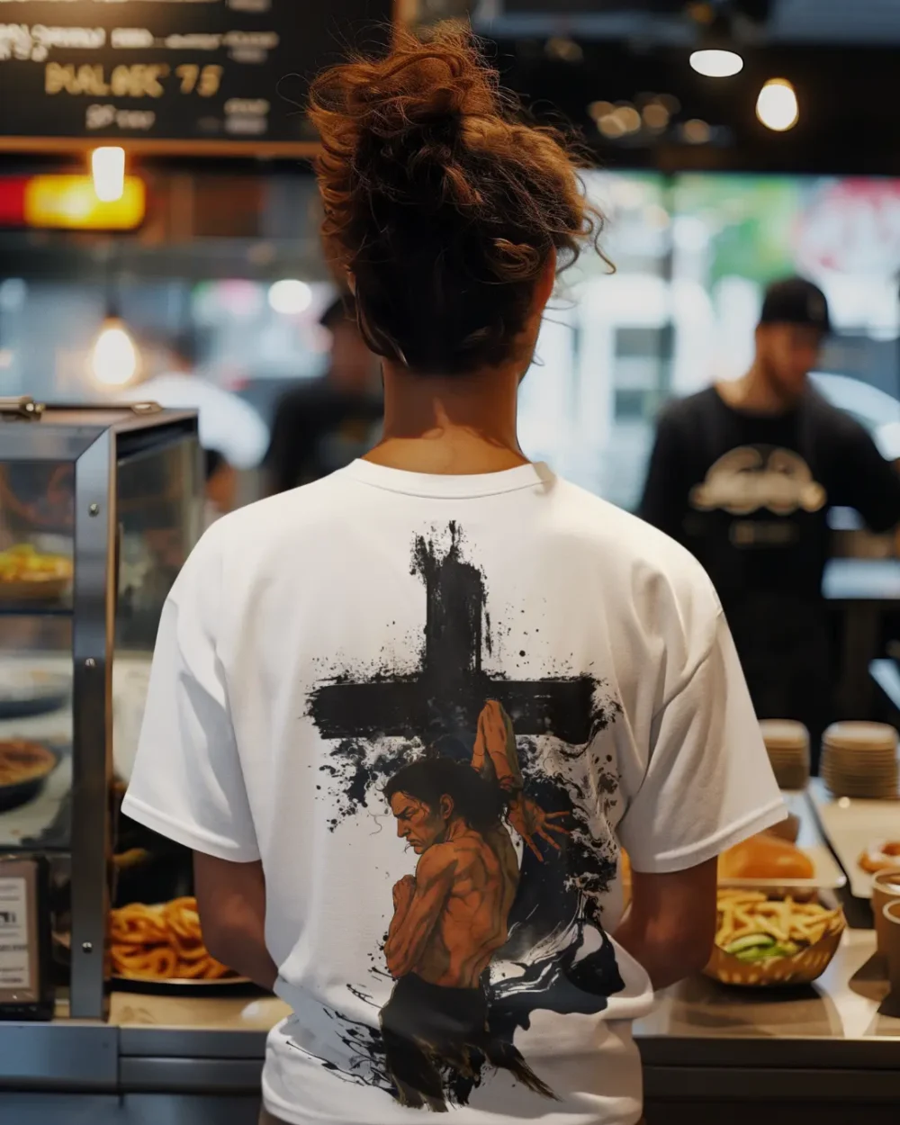 Cross of Silence Oversized Tee