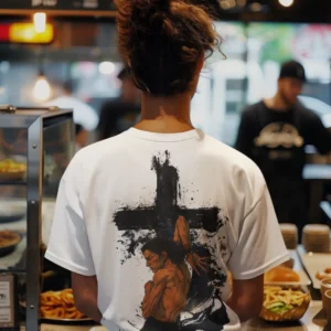 Cross of Silence Oversized Tee