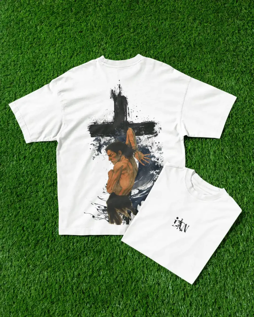 Cross of Silence Oversized Tee