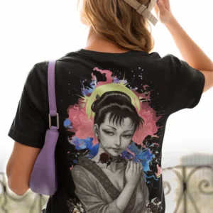 Thorned Grace Oversized Tee