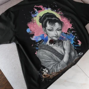 Thorned Grace Oversized Tee