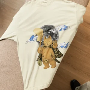 Moonlit Guardian Oversized Tee