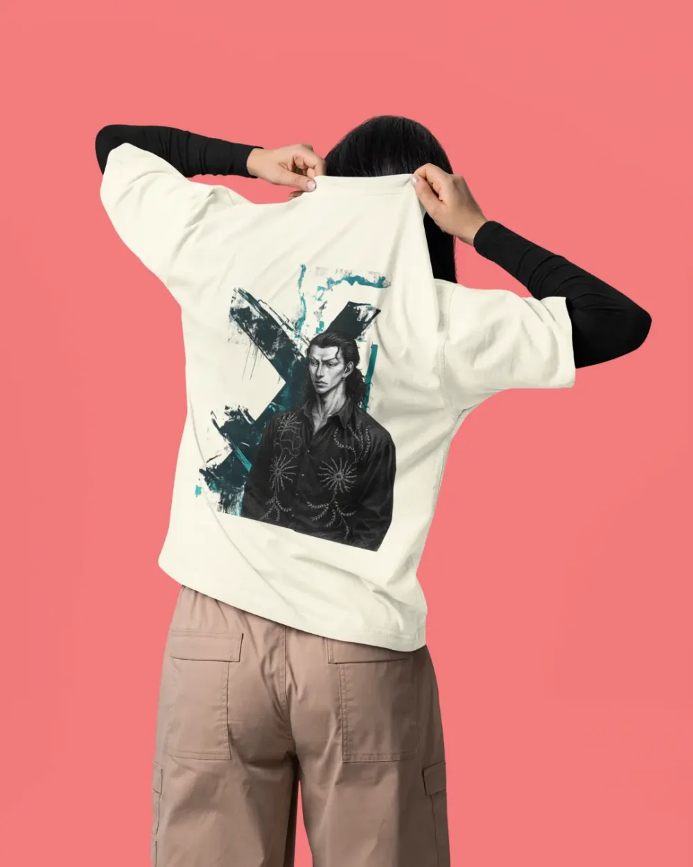 Emerald Eclipse Oversized Tee