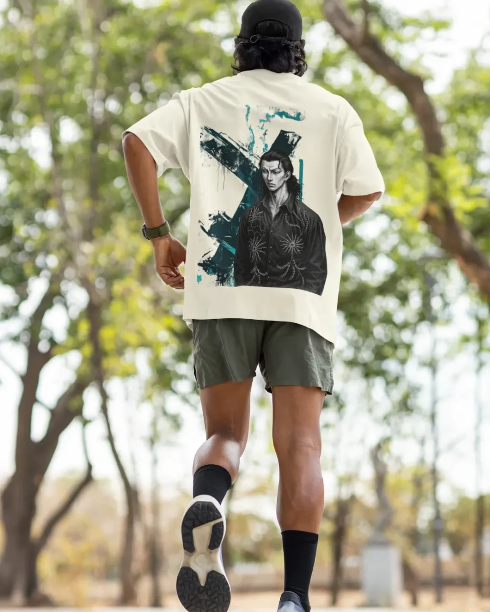 Emerald Eclipse Oversized Tee