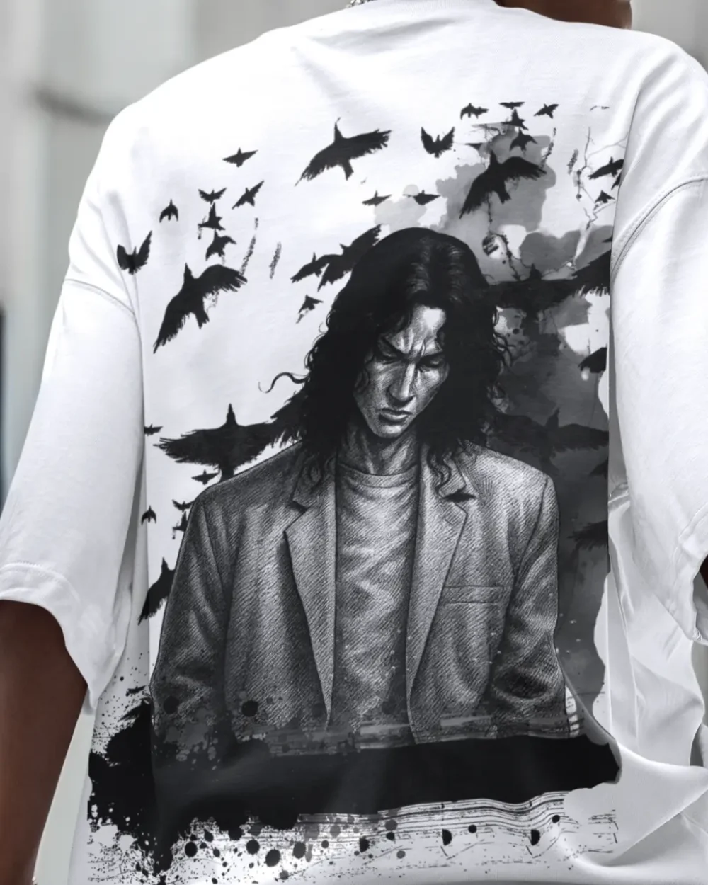 Ashen Flight Oversized Tee