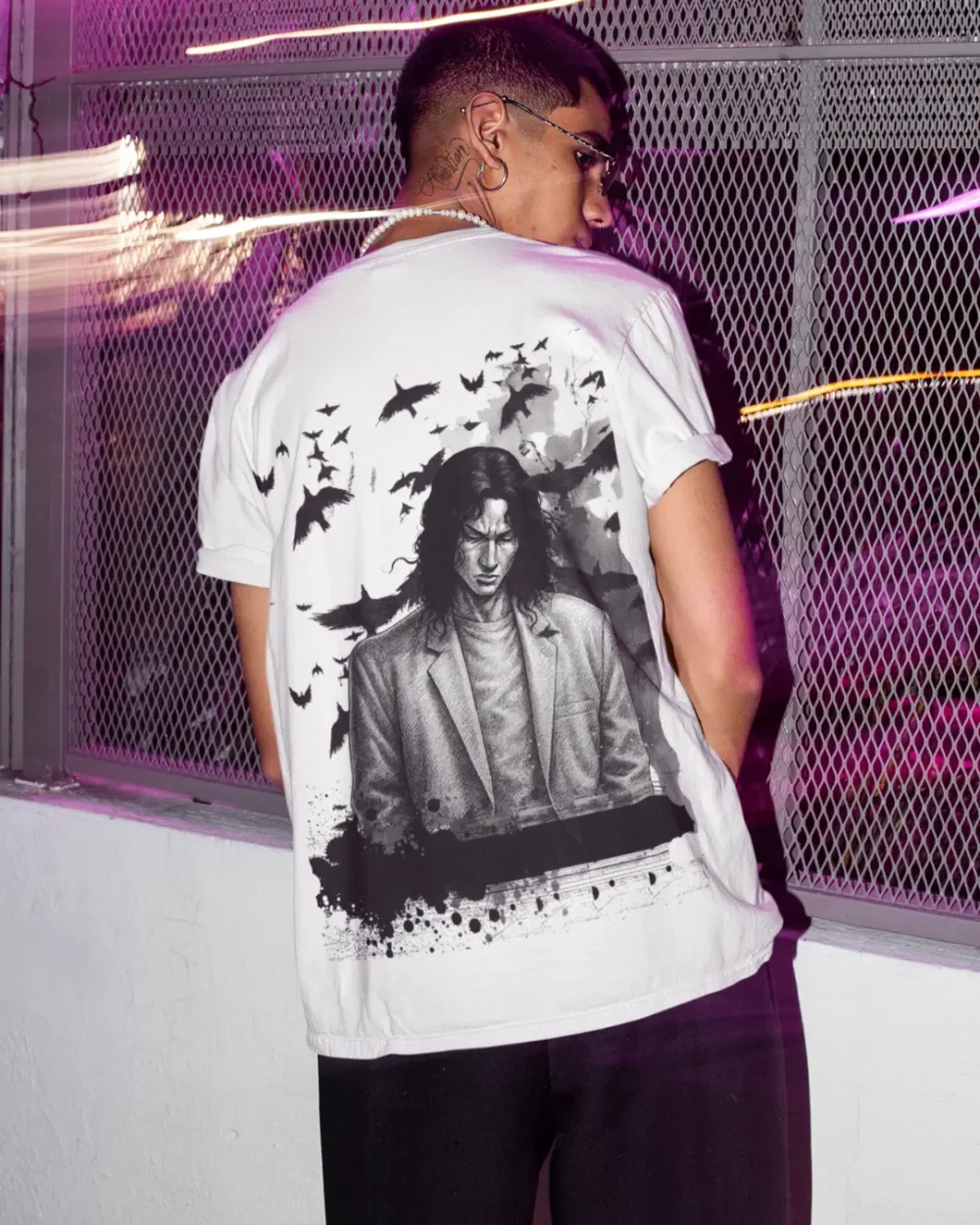 Ashen Flight Oversized Tee