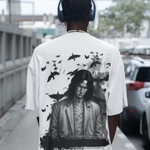 Ashen Flight Oversized Tee