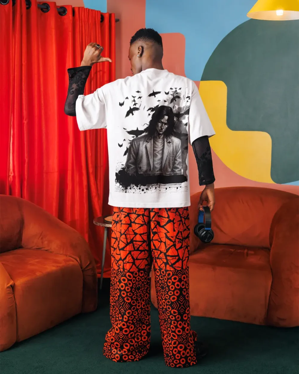 Ashen Flight Oversized Tee