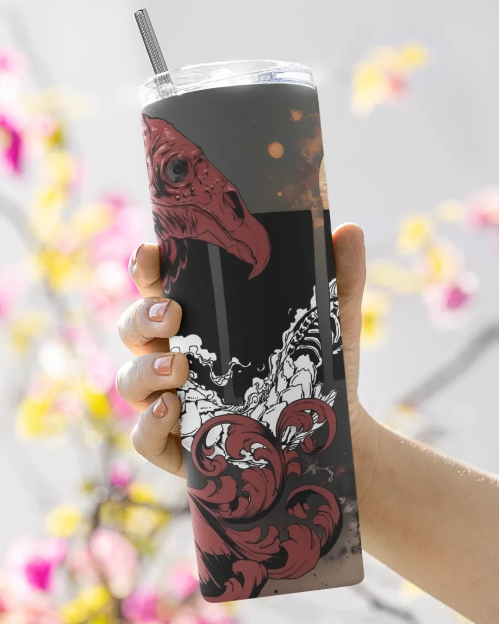 Crimson Tide Anime Inspired Premium Tumbler 1