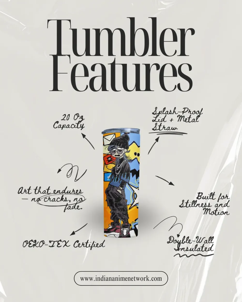 Signal Overdrive Premium Tumbler Features