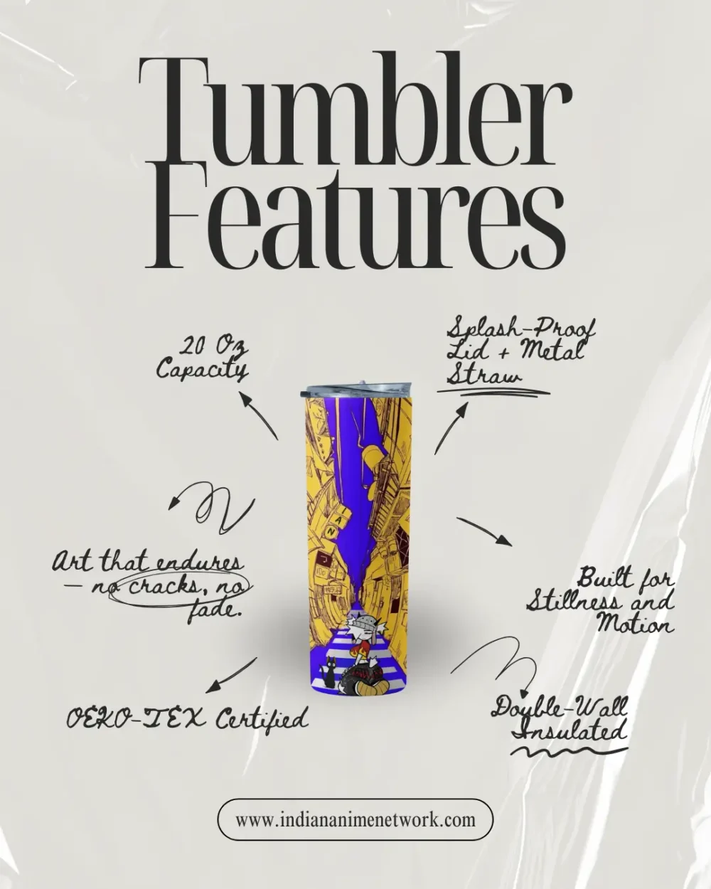 The Echo Alley Premium Tumbler