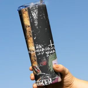 Laughing Fracture Premium Tumbler (IAN x The Joker Quotes Collab)