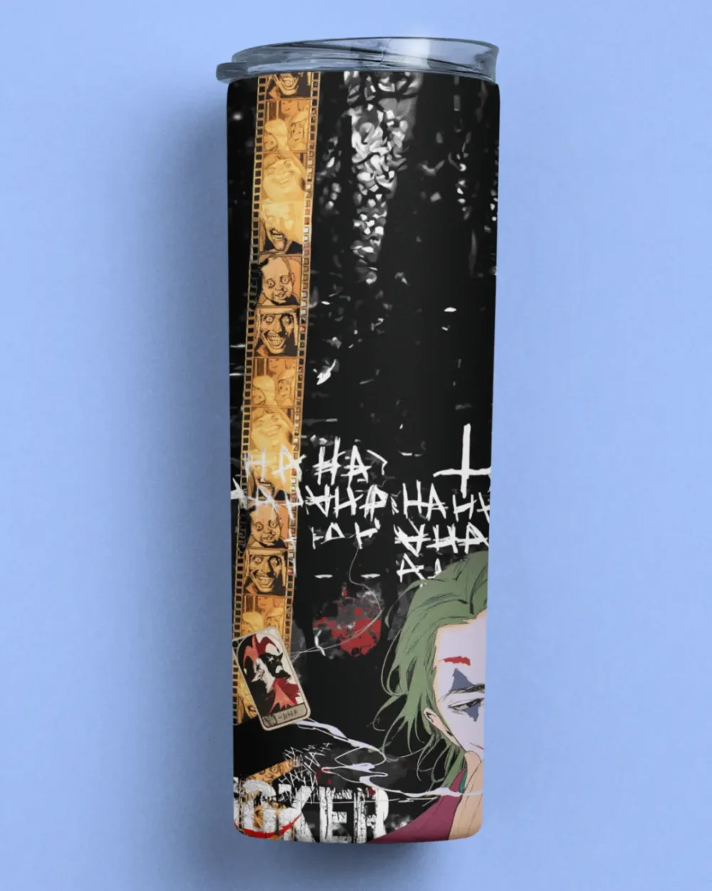 Laughing Fracture Premium Tumbler (IAN x The Joker Quotes Collab)