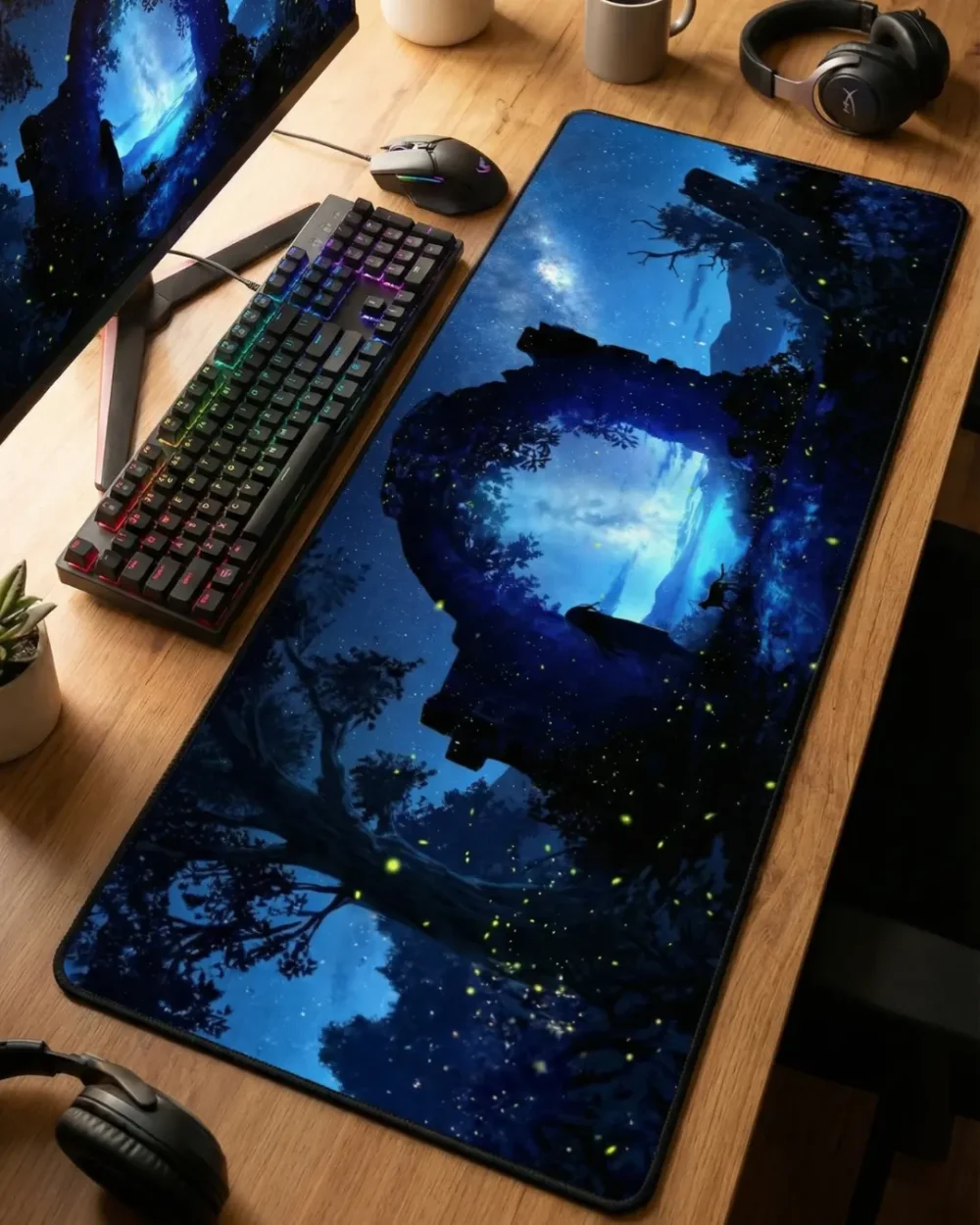 Blue Arch Foundational Mat (2)