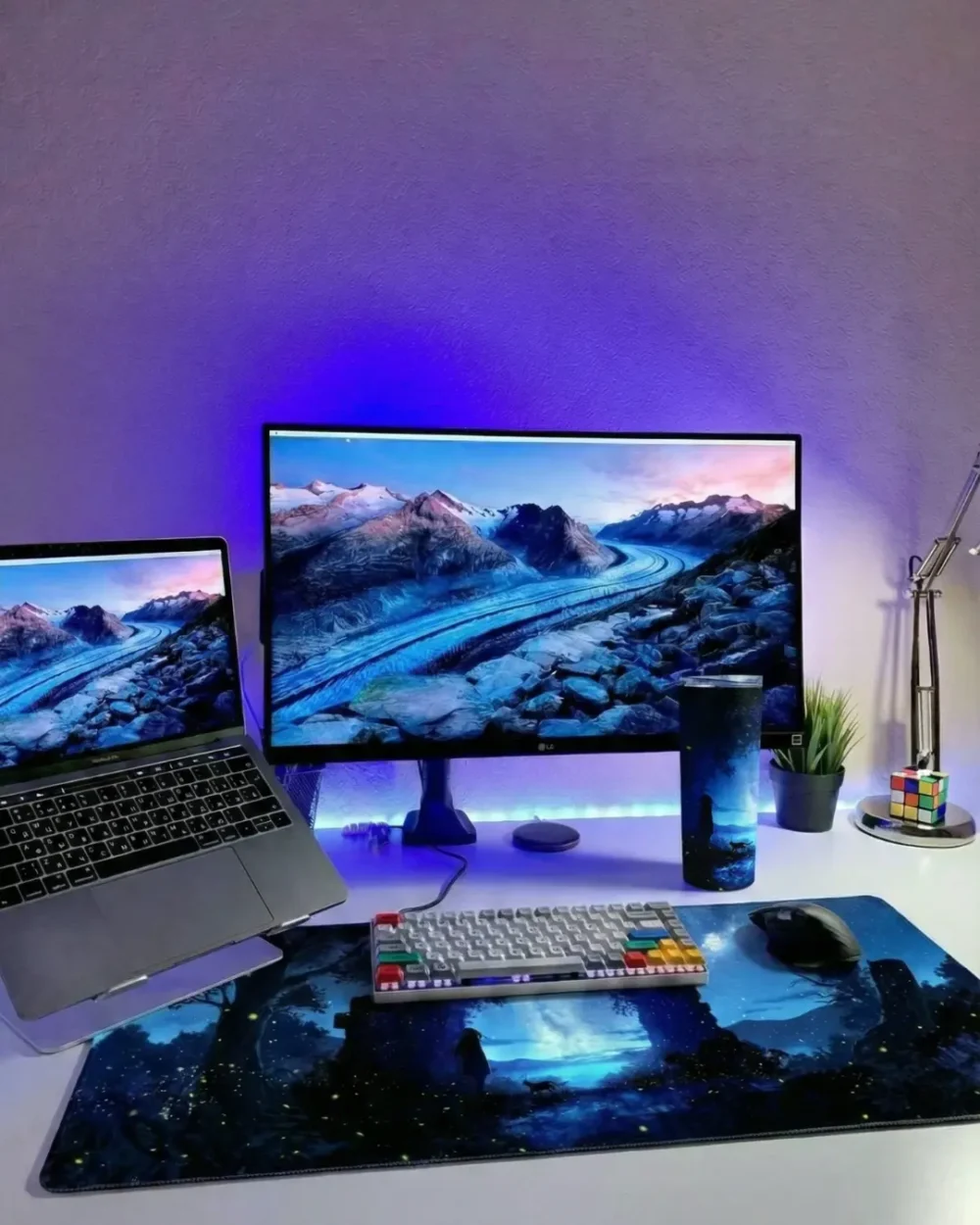 Blue Arch Studio Suite (Tumbler + XL Desk Mat)