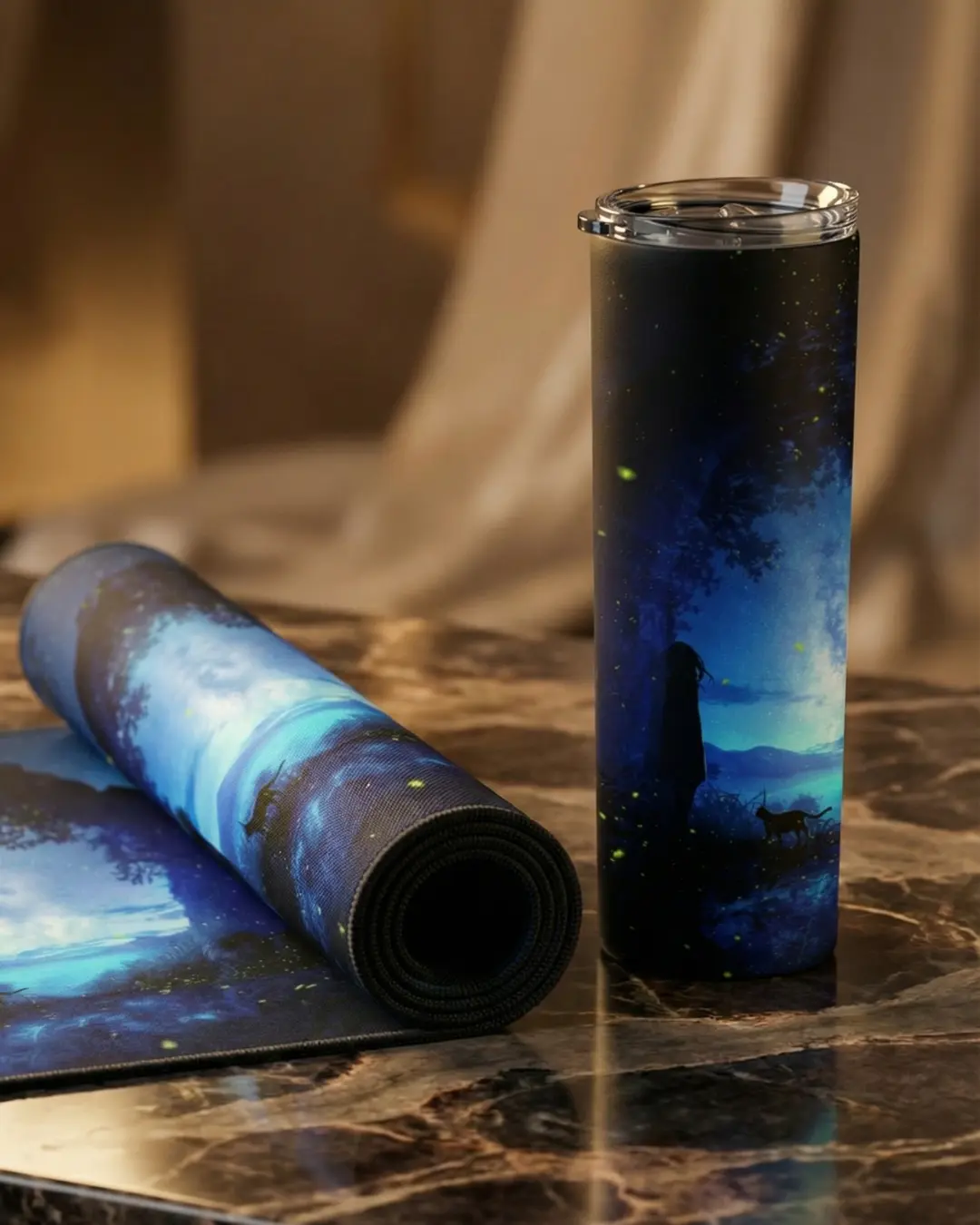 The Blue Arch Studio Suite (Tumbler + XL Desk Mat)