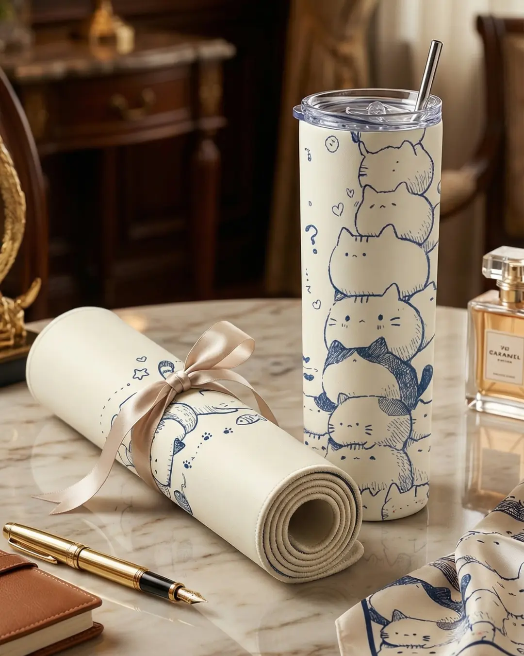 The Gentle Parade Studio Suite (Tumbler + XL Desk Mat)
