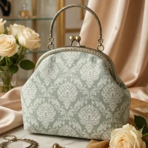 The Kuro Neko & Flora Authentic Gamaguchi Bag (Limited Pre-Order)