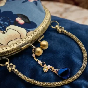 The Kuro Neko & Flora Authentic Gamaguchi Bag (Limited Pre-Order)