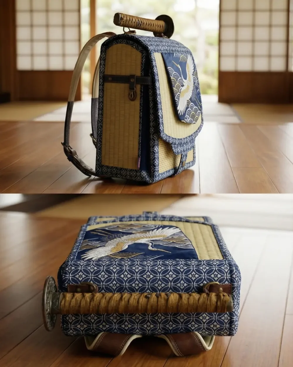The Daimyo Heritage Satchel (Crane Edition)