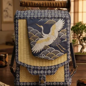 The Daimyo Heritage Satchel (Crane Edition)