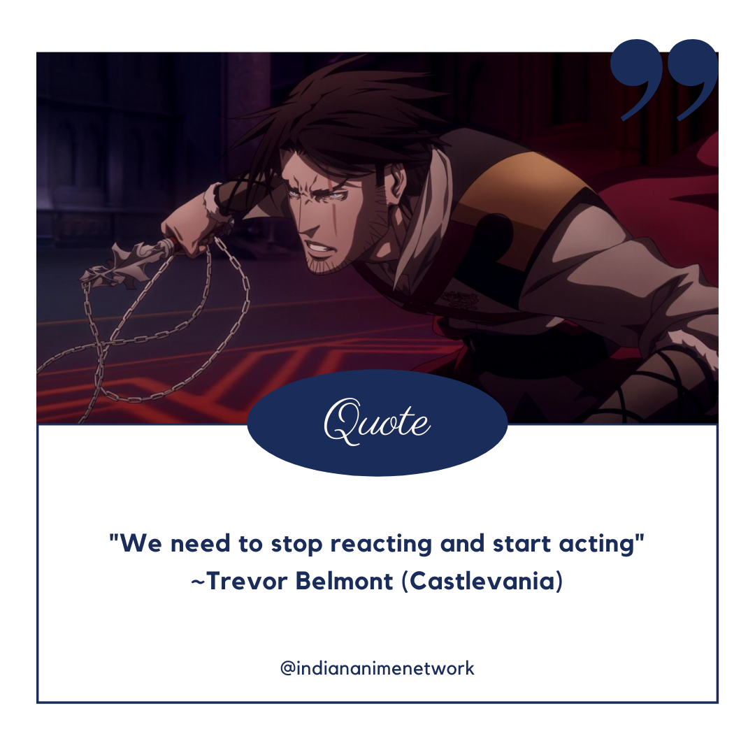 30 New Quotes From Netflix Castlevania Indian Anime Network
