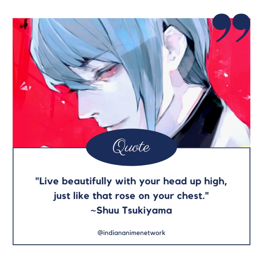 Shuu Tsukiyama Quotes 1