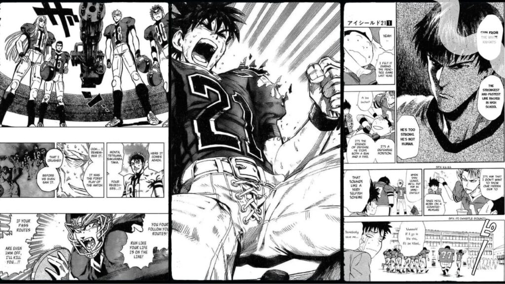 Eyeshield 21 Manga Panels