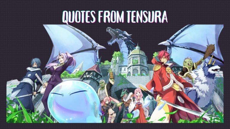 Quotes from Tensura