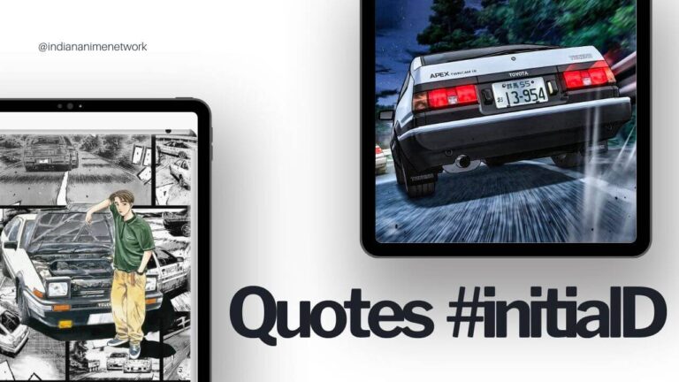 Amazing Quotes From Initial D
