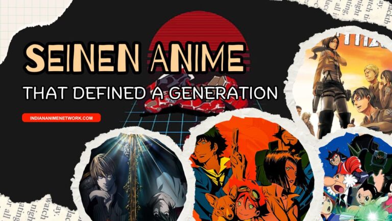 Legendary Seinen Anime That Defined a Generation