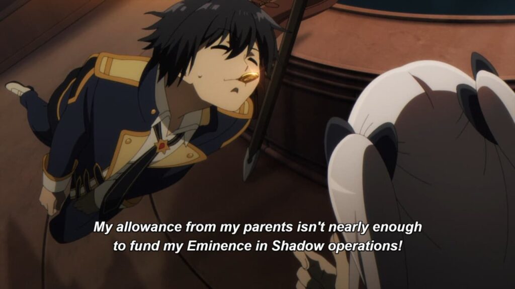 Anime like One Punch Man: The Eminence in Shadow