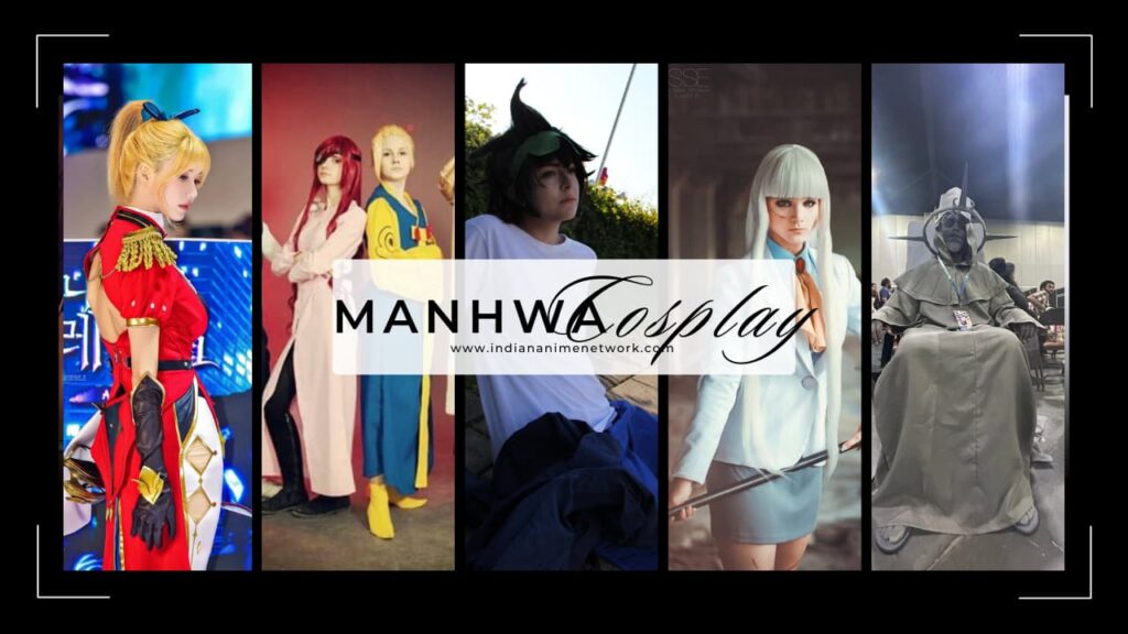 Manhwa Cosplay Collage Around the world