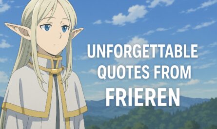 Frieren’s Best Quotes: Top 24 Memorable Lines