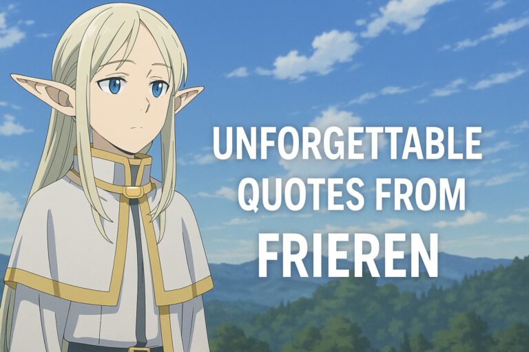 Frieren’s Best Quotes: Top 24 Memorable Lines