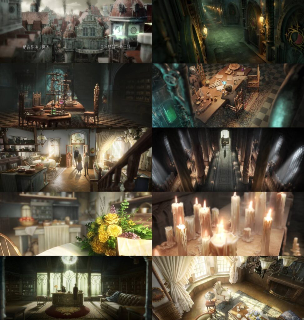 Lord of the Mysteries episode 1 and 2 scenes