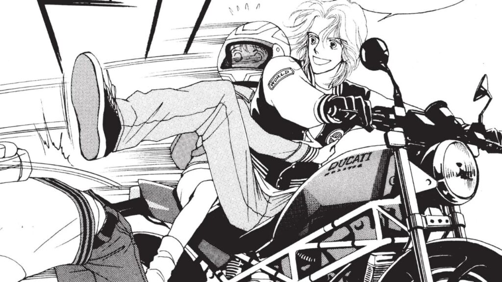 Mars Manga Panel