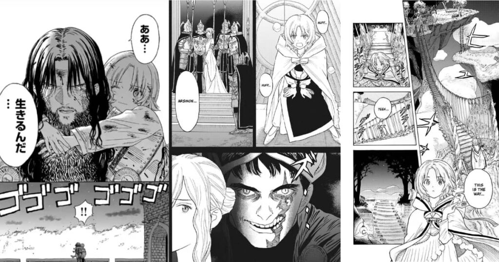 Re Cervin Manga Characters with beautiful artwork
