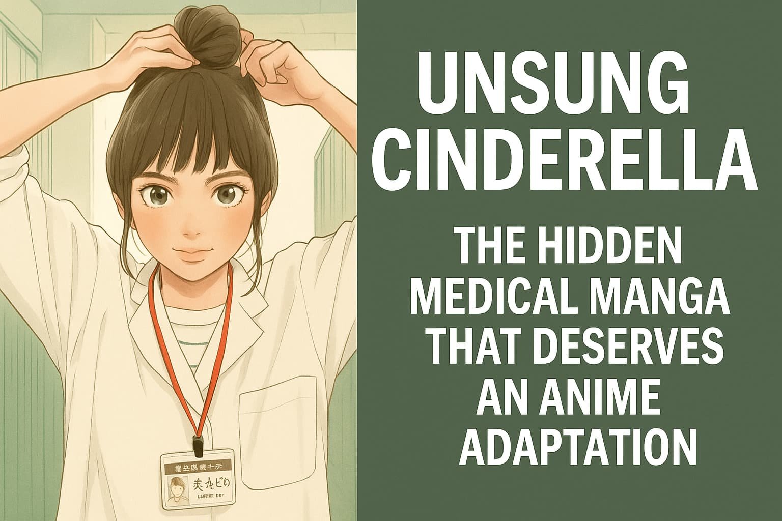 Unsung Cinderella: Byouin Yakuzaishi Aoi Midori - The Hidden Medical Manga About Phramacist