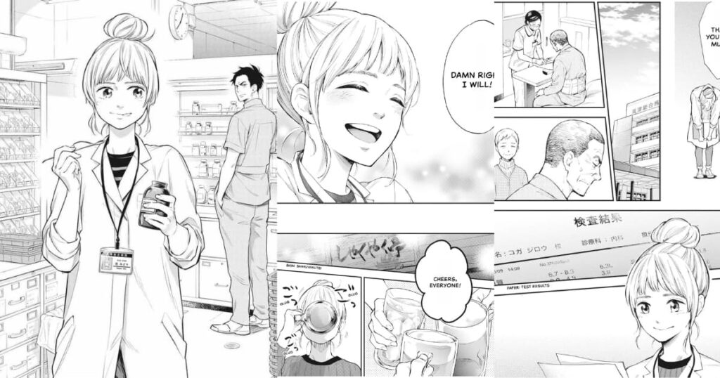 unsung cinderella manga panels
