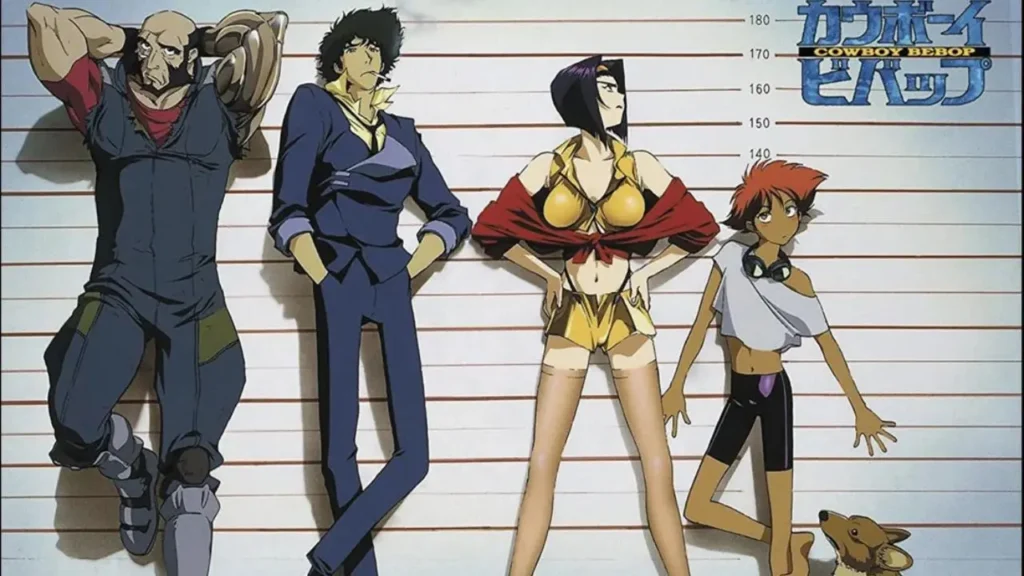 Cowboy Bebop Poster with all the main characters