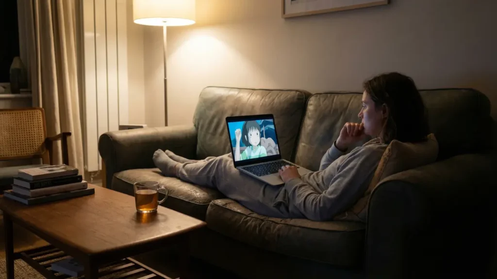 Watching Anime Alone, On Purpose